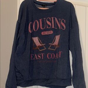 Cousins Beach soft summer pullover